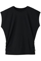 【ジュリエ/Julier】の【定番】Ecocoフレンチスリーブトップス ブラック|ID:prp329100004800052