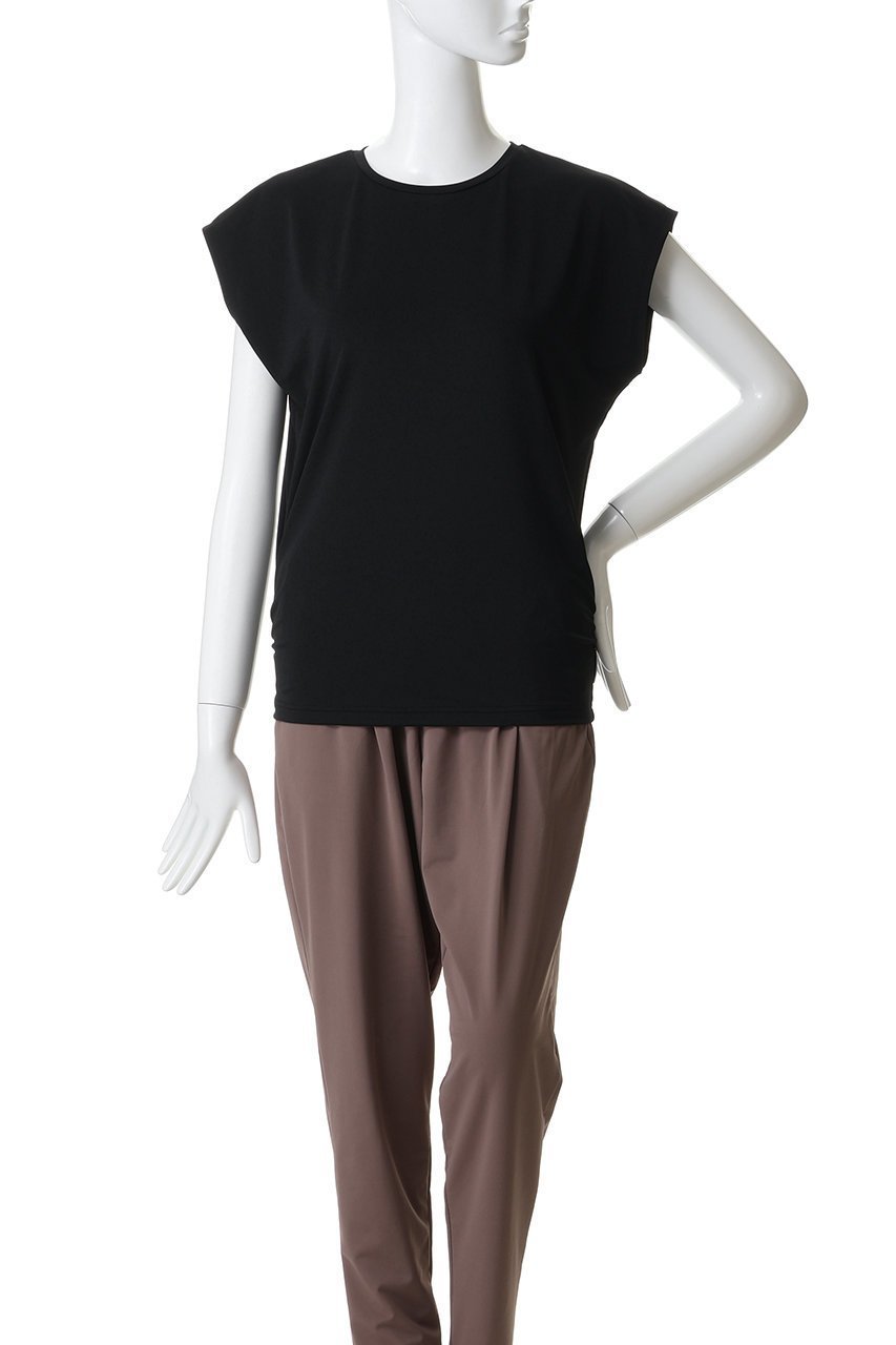 【ジュリエ/Julier】の【定番】Ecocoフレンチスリーブトップス 人気、トレンドファッション・服の通販 founy(ファニー) 　ファッション　Fashion　レディースファッション　Fashion for Women　トップス・カットソー　Cut & Sew Tops　スポーツウェア　Functional & Stylish Sportswear　スポーツ トップス　Athletic Tops / Workout Tops / Training Shirts　2026年　2026　ギャザー　Gathered, Ruffled　スポーツ　Sports, Activewear　スリーブ　Sleeve, Long Sleeve / Short Sleeve　フィット　Fit, Slim Fit　フォルム　Silhouette, Form　フレンチ　French, French Style　ヨガ　Yoga, Yoga Wear　リラックス　Relax, Relaxed Fit　夏　Summer　定番　Standard, Basic Item　春　Spring　S/S・春夏　SS, Spring/Summer, Warm Season　other-2|ID: prp329100004800052 ipo3291000000034825334