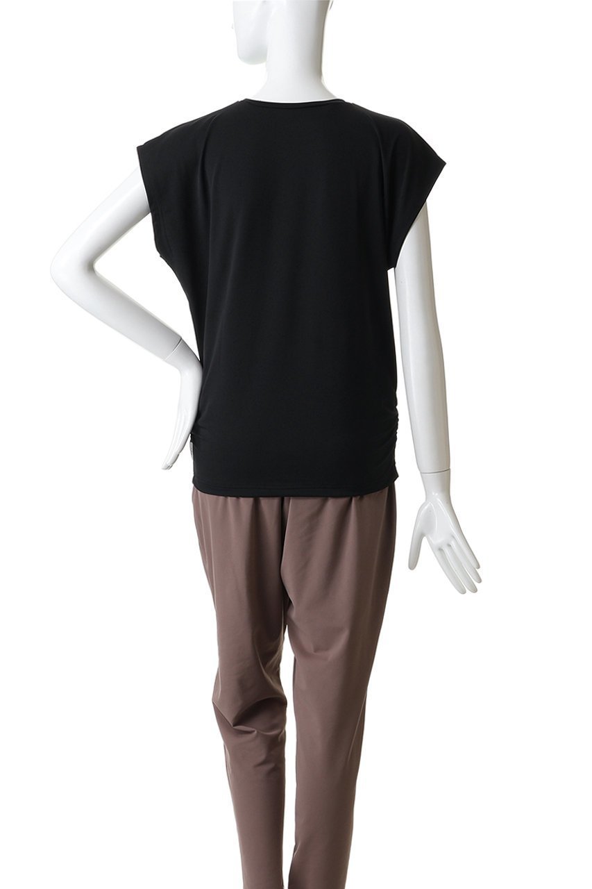 【ジュリエ/Julier】の【定番】Ecocoフレンチスリーブトップス 人気、トレンドファッション・服の通販 founy(ファニー) 　ファッション　Fashion　レディースファッション　Fashion for Women　トップス・カットソー　Cut & Sew Tops　スポーツウェア　Functional & Stylish Sportswear　スポーツ トップス　Athletic Tops / Workout Tops / Training Shirts　2026年　2026　ギャザー　Gathered, Ruffled　スポーツ　Sports, Activewear　スリーブ　Sleeve, Long Sleeve / Short Sleeve　フィット　Fit, Slim Fit　フォルム　Silhouette, Form　フレンチ　French, French Style　ヨガ　Yoga, Yoga Wear　リラックス　Relax, Relaxed Fit　夏　Summer　定番　Standard, Basic Item　春　Spring　S/S・春夏　SS, Spring/Summer, Warm Season　other-4|ID: prp329100004800052 ipo3291000000034825336