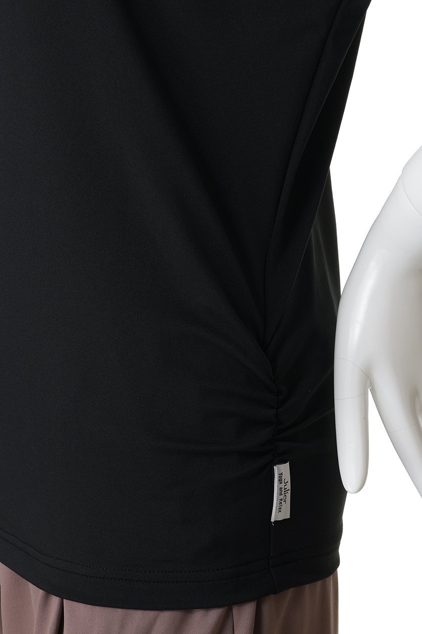 【ジュリエ/Julier】の【定番】Ecocoフレンチスリーブトップス 人気、トレンドファッション・服の通販 founy(ファニー) 　ファッション　Fashion　レディースファッション　Fashion for Women　トップス・カットソー　Cut & Sew Tops　スポーツウェア　Functional & Stylish Sportswear　スポーツ トップス　Athletic Tops / Workout Tops / Training Shirts　2026年　2026　ギャザー　Gathered, Ruffled　スポーツ　Sports, Activewear　スリーブ　Sleeve, Long Sleeve / Short Sleeve　フィット　Fit, Slim Fit　フォルム　Silhouette, Form　フレンチ　French, French Style　ヨガ　Yoga, Yoga Wear　リラックス　Relax, Relaxed Fit　夏　Summer　定番　Standard, Basic Item　春　Spring　S/S・春夏　SS, Spring/Summer, Warm Season　other-5|ID: prp329100004800052 ipo3291000000034825337