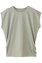 【ジュリエ/Julier】の【定番】Ecocoフレンチスリーブトップス カーキ|ID: prp329100004800052 ipo3291000000036022576