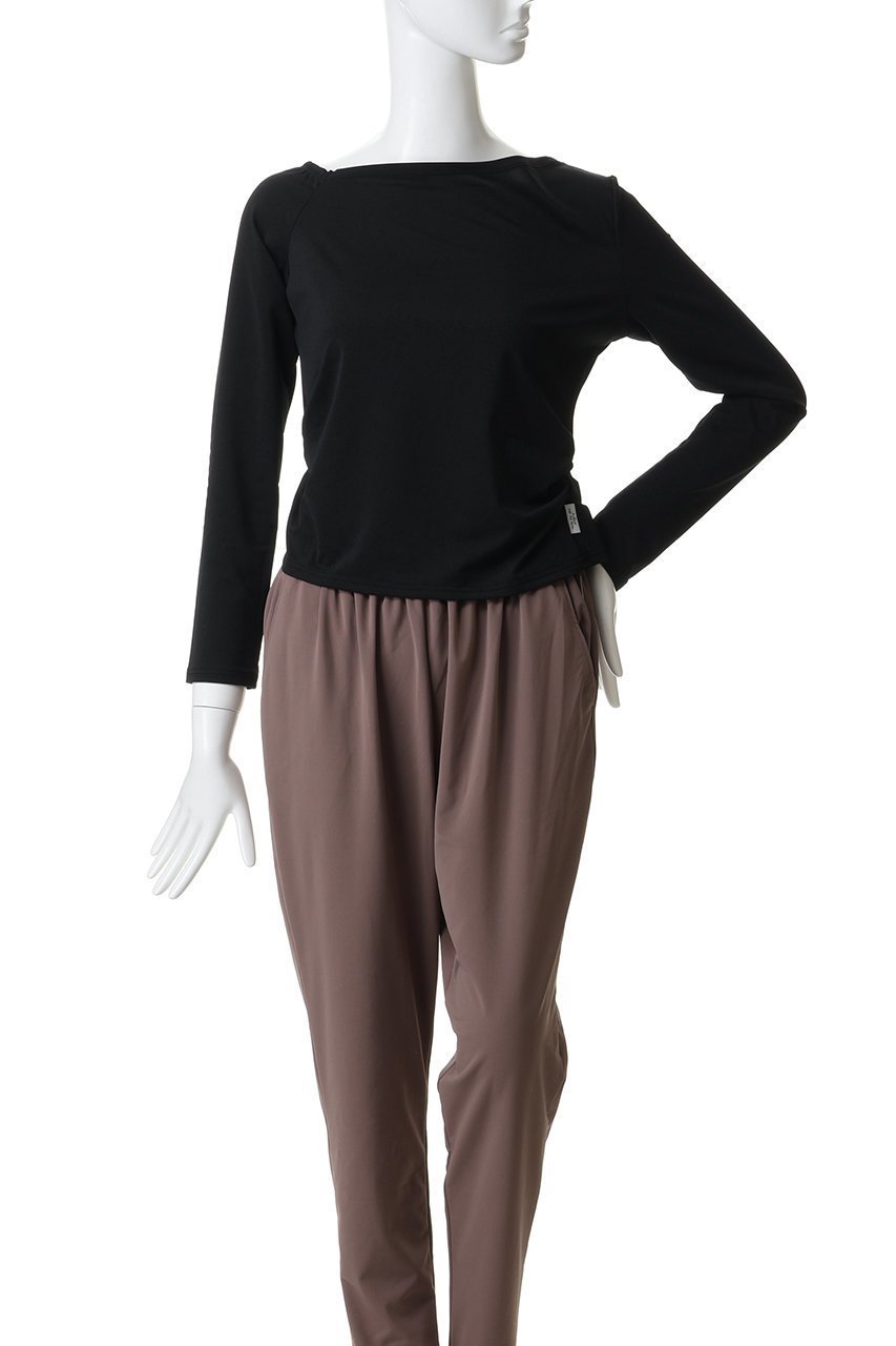 【ジュリエ/Julier】のEcocoアシンメトリーロングスリーブプルオーバー 人気、トレンドファッション・服の通販 founy(ファニー) 　ファッション　Fashion　レディースファッション　Fashion for Women　トップス・カットソー　Cut & Sew Tops　カジュアルプルオーバー・ニットトップス　Pullovers & Knit Tops / Casual Pullovers　スポーツウェア　Functional & Stylish Sportswear　スポーツ トップス　Athletic Tops / Workout Tops / Training Shirts　2026年　2026　アシンメトリー　Asymmetrical Style　ギャザー　Gathered, Ruffled　スポーツ　Sports, Activewear　フィット　Fit, Slim Fit　ワーク　Workwear, Utility Style　エレガント 上品　Elegant　夏　Summer　春　Spring　S/S・春夏　SS, Spring/Summer, Warm Season　other-2|ID: prp329100004800054 ipo3291000000034825352