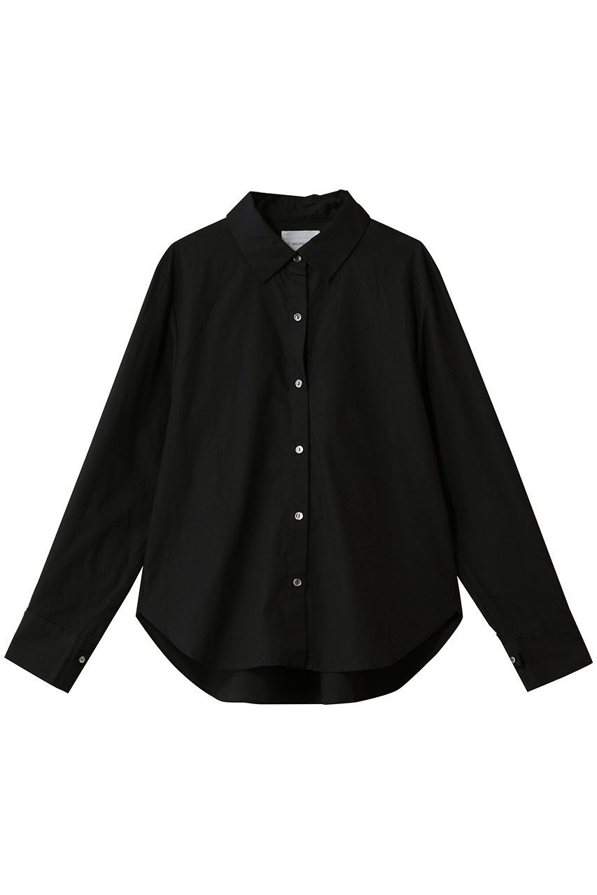 【ミディウミソリッド/MIDIUMISOLID】のstrap cuffs shirt.R シャツ インテリア・キッズ・メンズ・レディースファッション・服の通販 founy(ファニー) ファッション Fashion レディースファッション Fashion for Women トップス・カットソー Cut & Sew Tops シャツ・ブラウス・オフィスカジュアル Elegant Blouses & Button-Ups カフス Cuff Design シンプル Simple, Minimal スリーブ Sleeve, Long Sleeve / Short Sleeve ラップ Wrap, Wrap Design ロング Long, Long-Length 新作・新入荷 New Arrivals / New In 長袖 Long Sleeve, Full Sleeve black|ID: prp329100004800059 ipo3291000000034825380