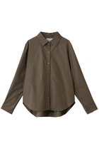 【ミディウミソリッド/MIDIUMISOLID】のstrap cuffs shirt.R シャツ khaki|ID:prp329100004800059