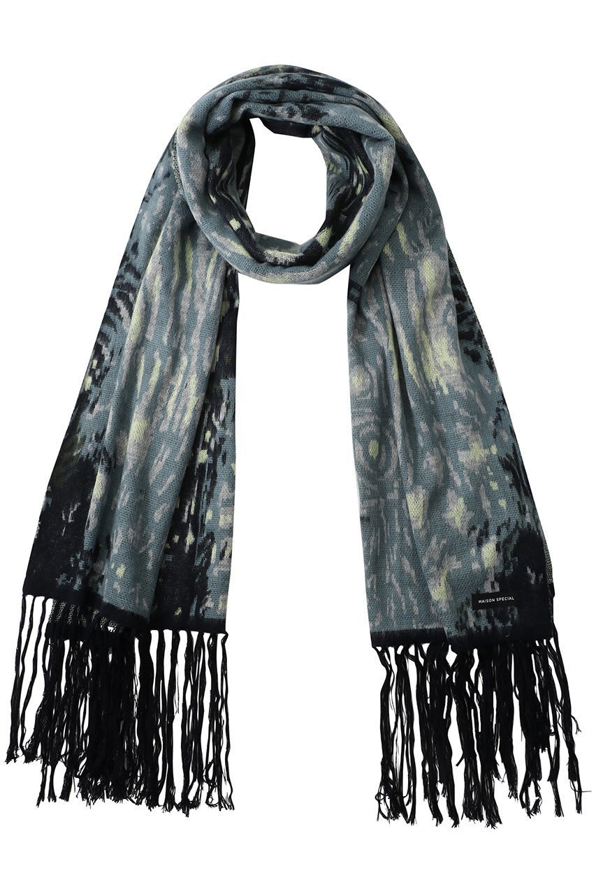 【メゾンスペシャル/MAISON SPECIAL】の【UNISEX】アブストラクトJQDマフラー 人気、トレンドファッション・服の通販 founy(ファニー) ファッション Fashion レディースファッション Fashion for Women ストール Soft & Warm Scarves マフラー・スヌード / 冬小物の定番 Scarves & Mufflers ユニセックス Unisex, Genderless おすすめ Recommended / Our Picks なめらか Smooth, Silky Texture ギフト プレゼント Gift / Present ストール Stole, Wrap ドット Polka Dot, Dot Pattern フリンジ Fringe, Tassel マフラー Scarf, Muffler モチーフ Motif, Design Theme エレガント 上品 Elegant 新作・新入荷 New Arrivals / New In other-1|ID: prp329100004800061 ipo3291000000034825389