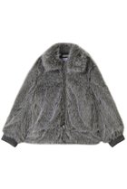 【メゾンスペシャル/MAISON SPECIAL】の【UNISEX】フェイクファー オーバーブルゾン GRY(グレー)|ID: prp329100004800062 ipo3291000000034825402