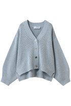 【スリー ドッツ/three dots】のバルキーコットン カーディガン ウォッシュド|ID:prp329100004800066