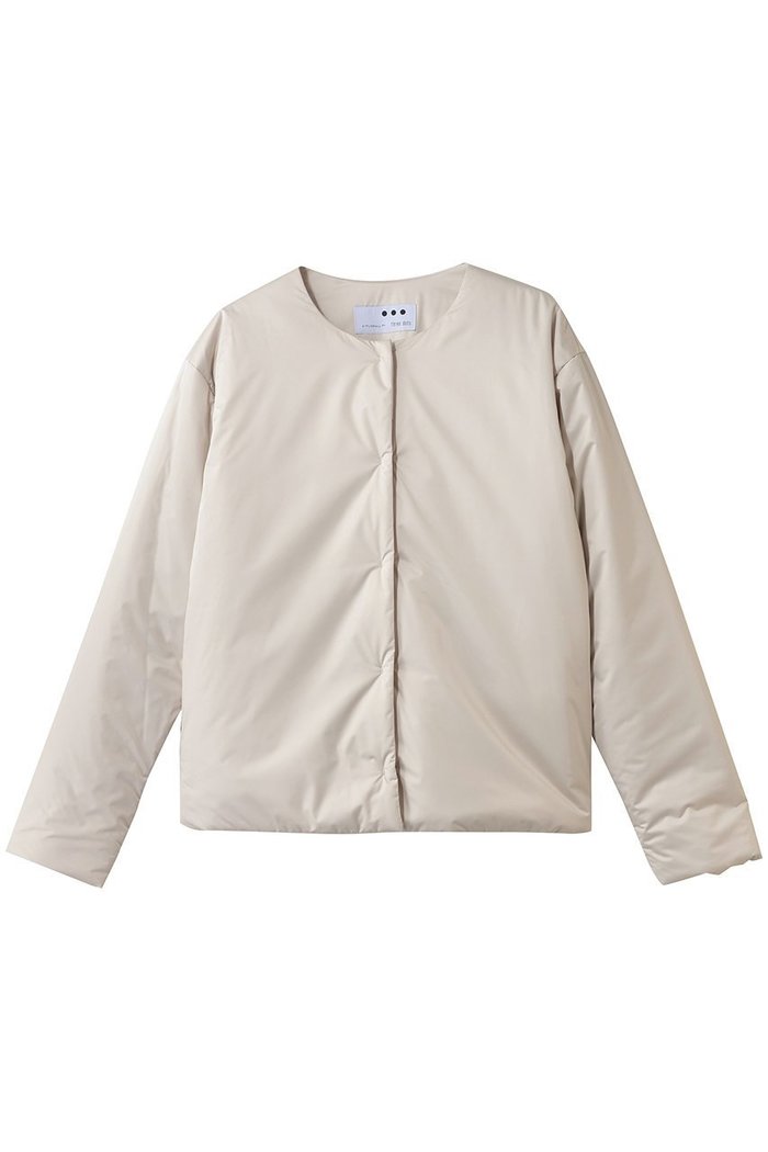 【スリー ドッツ/three dots】のパファー カラーレスジャケット インテリア・キッズ・メンズ・レディースファッション・服の通販 founy(ファニー) https://founy.com/ ファッション Fashion レディースファッション Fashion for Women アウター Coat / Outerwear Collection レディースジャケット・軽アウター Jackets コンパクト Compact, Small Size ジャケット Jacket, Outerwear タートルネック Turtleneck, High Neck ハイネック High Neck, Mock Neck フェミニン Feminine, Girly |ID: prp329100004800070 ipo3291000000036925029