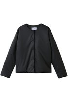 【スリー ドッツ/three dots】のパファー カラーレスジャケット インク|ID:prp329100004800070