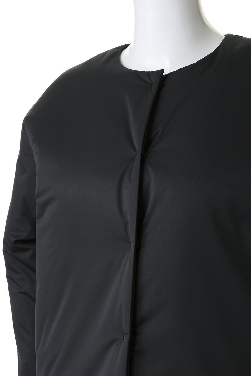 【スリー ドッツ/three dots】のパファー カラーレスジャケット 人気、トレンドファッション・服の通販 founy(ファニー) 　ファッション　Fashion　レディースファッション　Fashion for Women　アウター　Coat / Outerwear Collection　レディースジャケット・軽アウター　Jackets　コンパクト　Compact, Small Size　ジャケット　Jacket, Outerwear　タートルネック　Turtleneck, High Neck　ハイネック　High Neck, Mock Neck　フェミニン　Feminine, Girly　other-5|ID: prp329100004800070 ipo3291000000036925044