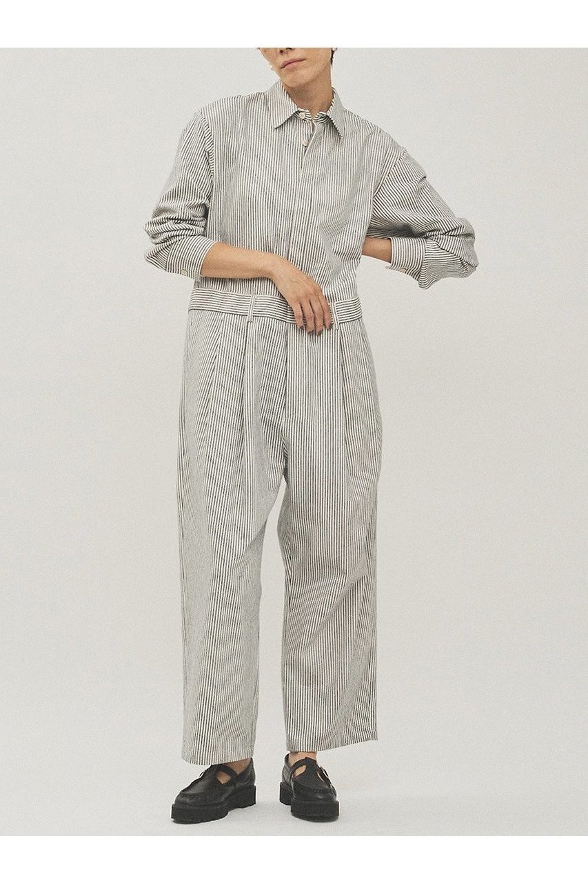 【ウィムガゼット/Whim Gazette】のヒッコリーオールインワン 人気、トレンドファッション・服の通販 founy(ファニー) 　ファッション　Fashion　レディースファッション　Fashion for Women　パンツ　Pants & Trousers　2026年　2026　おすすめ　Recommended / Our Picks　アクセサリー　Fashion Accessories　インナー　Innerwear　クラシック　Classic, Timeless Style　シューズ　Shoes, Footwear　ストライプ　Stripe, Striped Pattern　デニム　Denim, Jeans Material　トレンド　Trend, Trending Now　夏　Summer　春　Spring　S/S・春夏　SS, Spring/Summer, Warm Season　 other-1|ID: prp329100004800074 ipo3291000000034825502