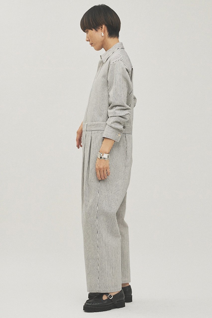 【ウィムガゼット/Whim Gazette】のヒッコリーオールインワン 人気、トレンドファッション・服の通販 founy(ファニー) 　ファッション　Fashion　レディースファッション　Fashion for Women　パンツ　Pants & Trousers　おすすめ　Recommended / Our Picks　アクセサリー　Fashion Accessories　インナー　Innerwear　クラシック　Classic, Timeless Style　シューズ　Shoes, Footwear　ストライプ　Stripe, Striped Pattern　デニム　Denim, Jeans Material　トレンド　Trend, Trending Now　other-2|ID: prp329100004800074 ipo3291000000036925068