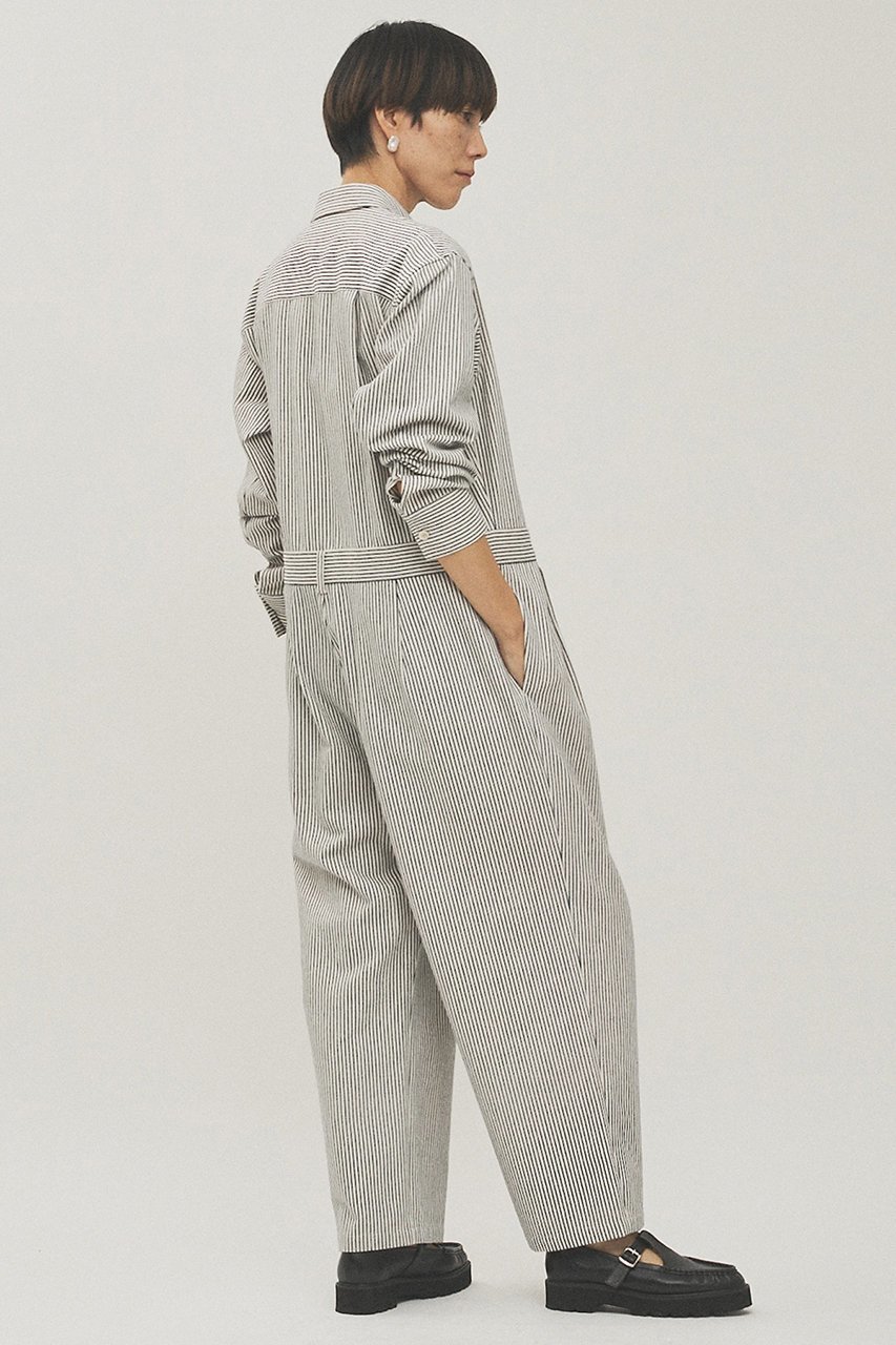 【ウィムガゼット/Whim Gazette】のヒッコリーオールインワン 人気、トレンドファッション・服の通販 founy(ファニー) 　ファッション　Fashion　レディースファッション　Fashion for Women　パンツ　Pants & Trousers　おすすめ　Recommended / Our Picks　アクセサリー　Fashion Accessories　インナー　Innerwear　クラシック　Classic, Timeless Style　シューズ　Shoes, Footwear　ストライプ　Stripe, Striped Pattern　デニム　Denim, Jeans Material　トレンド　Trend, Trending Now　other-3|ID: prp329100004800074 ipo3291000000036925070