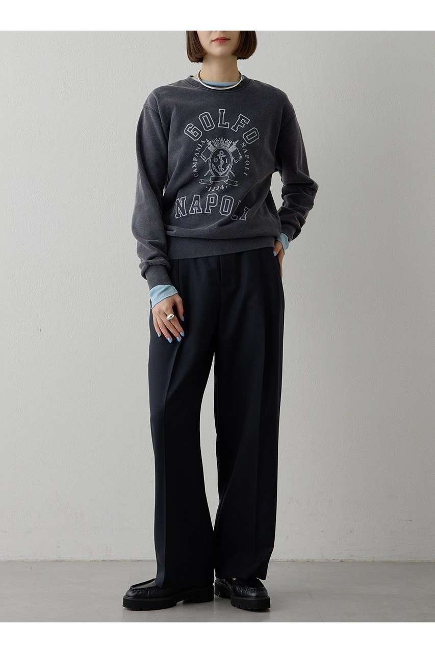 【ウィムガゼット/Whim Gazette】のマリン裏毛プルオーバー 人気、トレンドファッション・服の通販 founy(ファニー) ファッション Fashion レディースファッション Fashion for Women トップス・カットソー Cut & Sew Tops シャツ・ブラウス・オフィスカジュアル Elegant Blouses & Button-Ups ロングTシャツ・Tシャツ Longline T-Shirts & Tees カジュアルプルオーバー・ニットトップス Pullovers & Knit Tops / Casual Pullovers カットソー・ベーシックTシャツ Cut-and-Sewn Tops / Stretch Tees & Basics 2026年 2026 シンプル Simple, Minimal スウェット / スエット Sweatshirt, Sweatwear スリーブ Sleeve, Long Sleeve / Short Sleeve バランス Balance, Style Balance ブライト Bright, Shiny プリント Print, Printed Pattern リラックス Relax, Relaxed Fit ロング Long, Long-Length 吸水 Absorbent, Quick-Dry 夏 Summer 春 Spring S/S・春夏 SS, Spring/Summer, Warm Season other-5|ID: prp329100004800077 ipo3291000000034825541