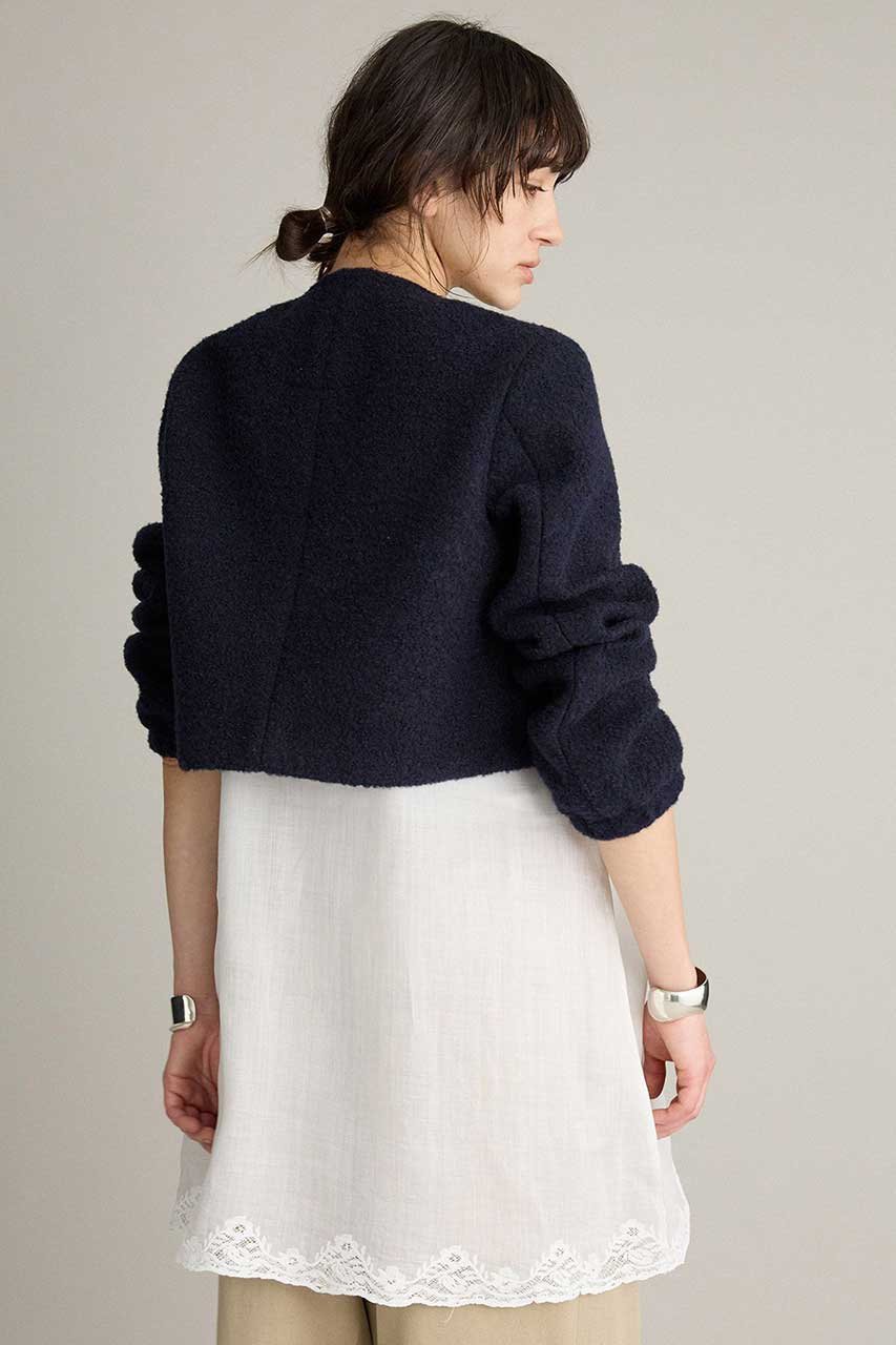 【ブリル/BRILL】のブークレーコンパクトジャケット 人気、トレンドファッション・服の通販 founy(ファニー) 　ファッション　Fashion　レディースファッション　Fashion for Women　アウター　Coat / Outerwear Collection　レディースジャケット・軽アウター　Jackets　2026年　2026　コンパクト　Compact, Small Size　ショート　Short, Short Length　ジャケット　Jacket, Outerwear　夏　Summer　春　Spring　S/S・春夏　SS, Spring/Summer, Warm Season　other-3|ID: prp329100004800084 ipo3291000000036022601