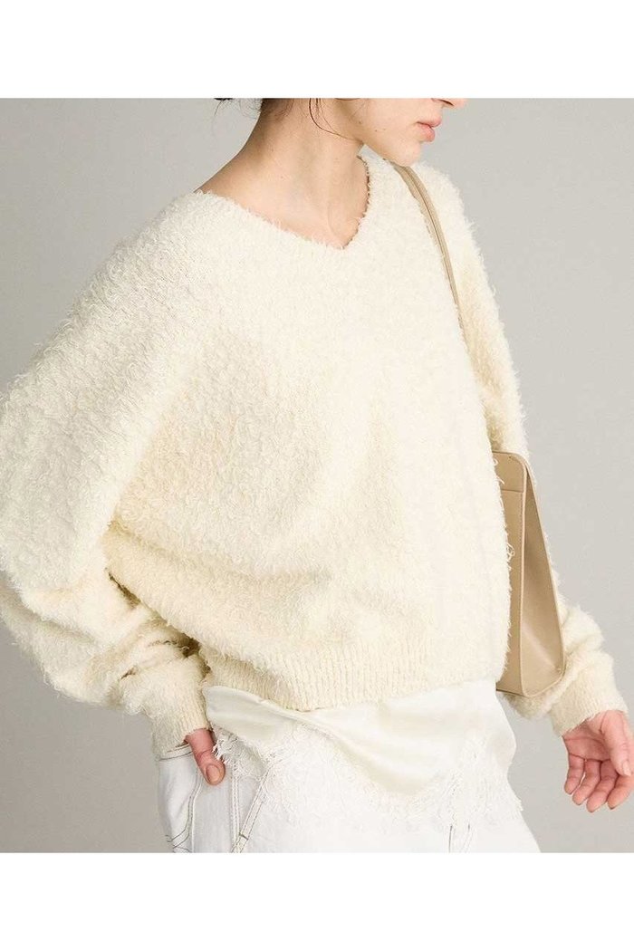 【ブリル/BRILL】のニュアンスヤーンVネックプルオーバー インテリア・キッズ・メンズ・レディースファッション・服の通販 founy(ファニー) https://founy.com/ ファッション Fashion レディースファッション Fashion for Women トップス・カットソー Cut & Sew Tops ニット Knit Tops & Sweaters カジュアルプルオーバー・ニットトップス Pullovers & Knit Tops / Casual Pullovers Vネックトップス V-Neck Tops / V-Cut Neckline Shirts 2026年 2026 シンプル Simple, Minimal スーピマ Supima, Premium Cotton ループ Loop, Loop Knit 夏 Summer 春 Spring S/S・春夏 SS, Spring/Summer, Warm Season |ID: prp329100004800086 ipo3291000000034825603