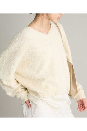 【ブリル/BRILL】 ニュアンスヤーンVネックプルオーバー人気、トレンドファッション・服の通販 founy(ファニー) ファッション Fashion レディースファッション Fashion for Women トップス・カットソー Cut & Sew Tops ニット Knit Tops & Sweaters カジュアルプルオーバー・ニットトップス Pullovers & Knit Tops / Casual Pullovers Vネックトップス V-Neck Tops / V-Cut Neckline Shirts 2026年 2026 シンプル Simple, Minimal スーピマ Supima, Premium Cotton ループ Loop, Loop Knit 夏 Summer 春 Spring S/S・春夏 SS, Spring/Summer, Warm Season |ID:prp329100004800086