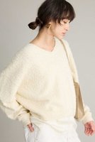 【ブリル/BRILL】のニュアンスヤーンVネックプルオーバー 人気、トレンドファッション・服の通販 founy(ファニー) ファッション Fashion レディースファッション Fashion for Women トップス・カットソー Cut & Sew Tops ニット Knit Tops & Sweaters カジュアルプルオーバー・ニットトップス Pullovers & Knit Tops / Casual Pullovers Vネックトップス V-Neck Tops / V-Cut Neckline Shirts 2026年 2026 シンプル Simple, Minimal スーピマ Supima, Premium Cotton ループ Loop, Loop Knit 夏 Summer 春 Spring S/S・春夏 SS, Spring/Summer, Warm Season |ID:prp329100004800086