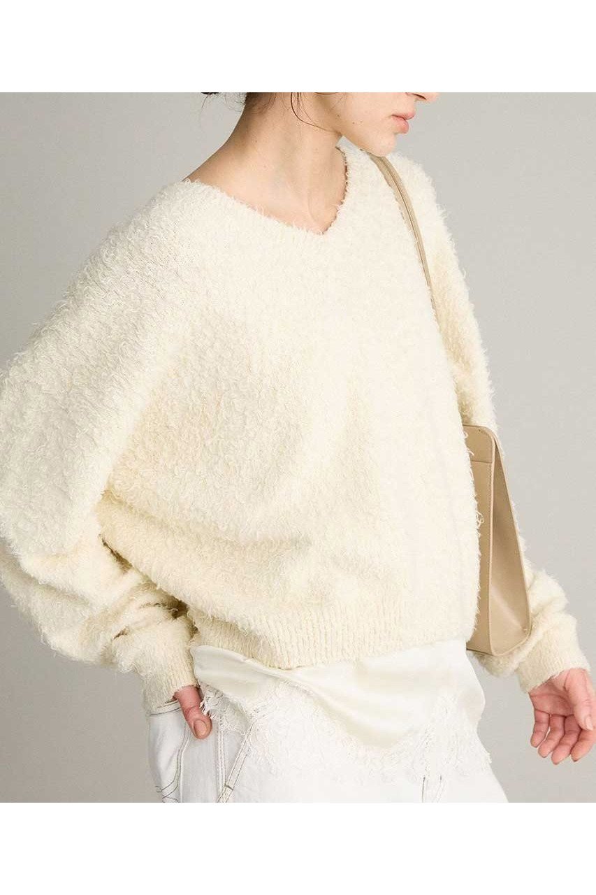 【ブリル/BRILL】のニュアンスヤーンVネックプルオーバー 人気、トレンドファッション・服の通販 founy(ファニー) ファッション Fashion レディースファッション Fashion for Women トップス・カットソー Cut & Sew Tops ニット Knit Tops & Sweaters カジュアルプルオーバー・ニットトップス Pullovers & Knit Tops / Casual Pullovers Vネックトップス V-Neck Tops / V-Cut Neckline Shirts 2026年 2026 シンプル Simple, Minimal スーピマ Supima, Premium Cotton ループ Loop, Loop Knit 夏 Summer 春 Spring S/S・春夏 SS, Spring/Summer, Warm Season other-1|ID: prp329100004800086 ipo3291000000034825603