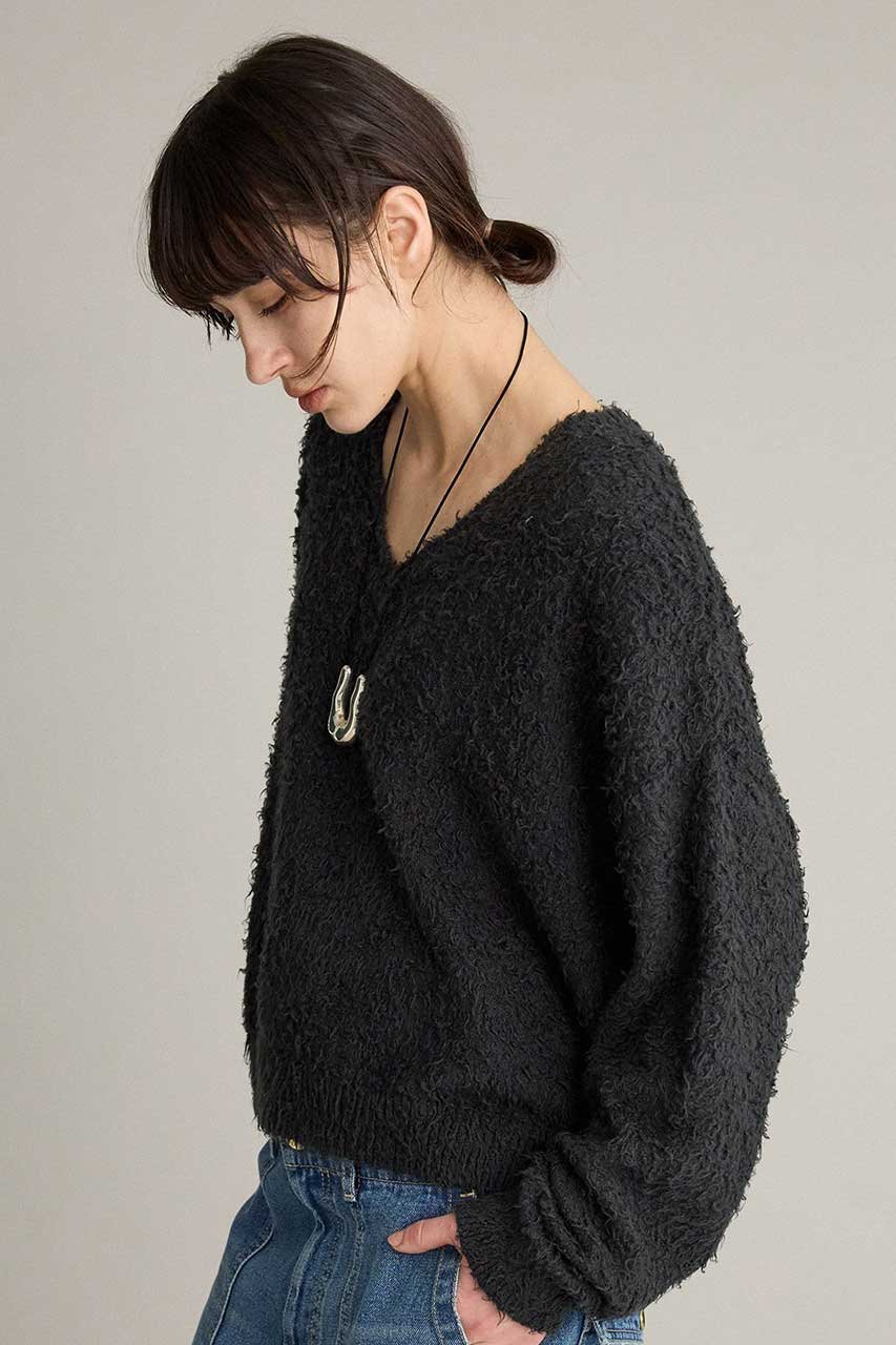 【ブリル/BRILL】のニュアンスヤーンVネックプルオーバー 人気、トレンドファッション・服の通販 founy(ファニー) ファッション Fashion レディースファッション Fashion for Women トップス・カットソー Cut & Sew Tops ニット Knit Tops & Sweaters カジュアルプルオーバー・ニットトップス Pullovers & Knit Tops / Casual Pullovers Vネックトップス V-Neck Tops / V-Cut Neckline Shirts 2026年 2026 シンプル Simple, Minimal スーピマ Supima, Premium Cotton ループ Loop, Loop Knit 夏 Summer 春 Spring S/S・春夏 SS, Spring/Summer, Warm Season other-4|ID: prp329100004800086 ipo3291000000034825609