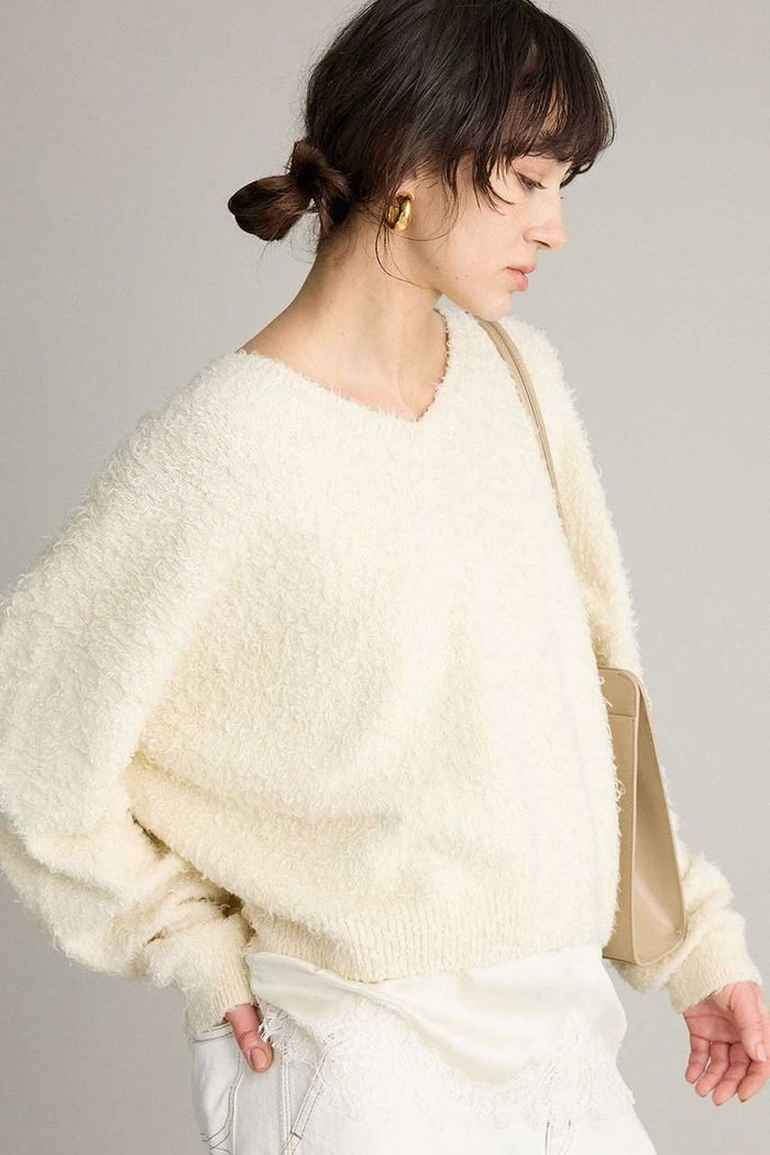 【ブリル/BRILL】のニュアンスヤーンVネックプルオーバー インテリア・キッズ・メンズ・レディースファッション・服の通販 founy(ファニー) https://founy.com/ ファッション Fashion レディースファッション Fashion for Women トップス・カットソー Cut & Sew Tops ニット Knit Tops & Sweaters カジュアルプルオーバー・ニットトップス Pullovers & Knit Tops / Casual Pullovers Vネックトップス V-Neck Tops / V-Cut Neckline Shirts シンプル Simple, Minimal スーピマ Supima, Premium Cotton ループ Loop, Loop Knit |ID: prp329100004800086 ipo3291000000036679322