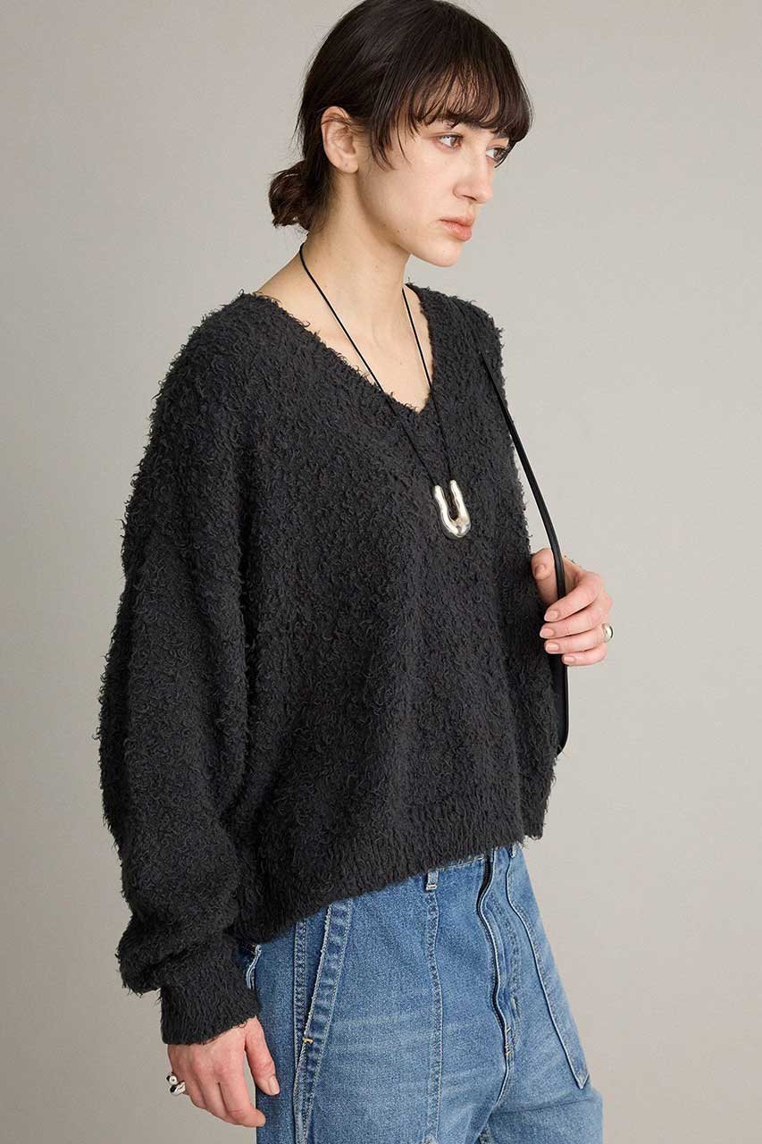 【ブリル/BRILL】のニュアンスヤーンVネックプルオーバー 人気、トレンドファッション・服の通販 founy(ファニー) 　ファッション　Fashion　レディースファッション　Fashion for Women　トップス・カットソー　Cut & Sew Tops　ニット　Knit Tops & Sweaters　カジュアルプルオーバー・ニットトップス　Pullovers & Knit Tops / Casual Pullovers　Vネックトップス　V-Neck Tops / V-Cut Neckline Shirts　シンプル　Simple, Minimal　スーピマ　Supima, Premium Cotton　ループ　Loop, Loop Knit　other-2|ID: prp329100004800086 ipo3291000000036925088