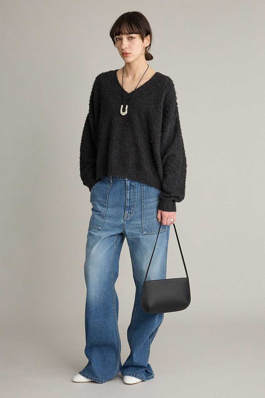 【ブリル/BRILL】のニュアンスヤーンVネックプルオーバー 人気、トレンドファッション・服の通販 founy(ファニー) 　ファッション　Fashion　レディースファッション　Fashion for Women　トップス・カットソー　Cut & Sew Tops　ニット　Knit Tops & Sweaters　カジュアルプルオーバー・ニットトップス　Pullovers & Knit Tops / Casual Pullovers　Vネックトップス　V-Neck Tops / V-Cut Neckline Shirts　シンプル　Simple, Minimal　スーピマ　Supima, Premium Cotton　ループ　Loop, Loop Knit　other-5|ID: prp329100004800086 ipo3291000000036925094