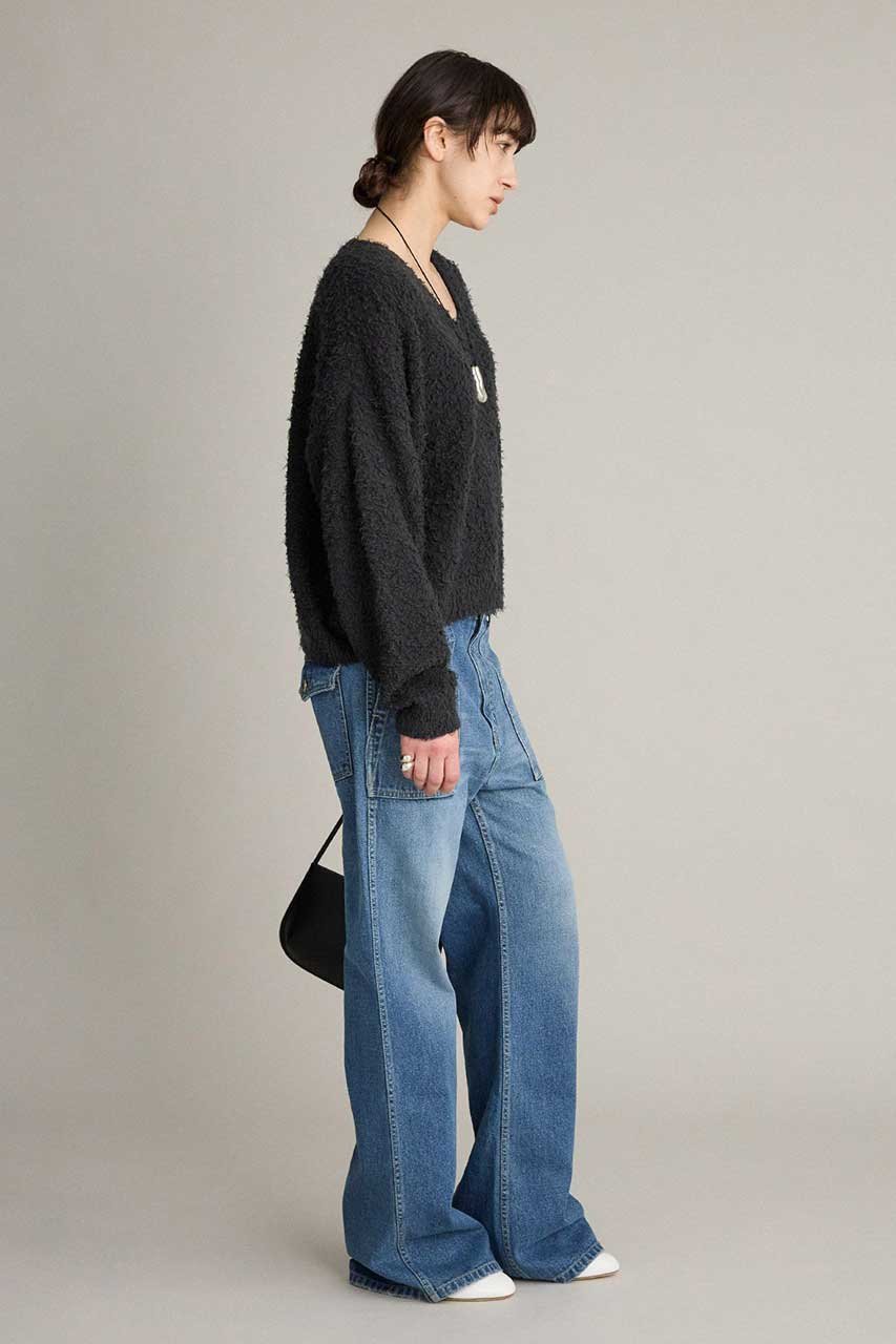 【ブリル/BRILL】のニュアンスヤーンVネックプルオーバー 人気、トレンドファッション・服の通販 founy(ファニー) 　ファッション　Fashion　レディースファッション　Fashion for Women　トップス・カットソー　Cut & Sew Tops　ニット　Knit Tops & Sweaters　カジュアルプルオーバー・ニットトップス　Pullovers & Knit Tops / Casual Pullovers　Vネックトップス　V-Neck Tops / V-Cut Neckline Shirts　シンプル　Simple, Minimal　スーピマ　Supima, Premium Cotton　ループ　Loop, Loop Knit　other-7|ID: prp329100004800086 ipo3291000000036925098