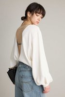 【ブリル/BRILL】のバックメッシュブラウス 人気、トレンドファッション・服の通販 founy(ファニー) ファッション Fashion レディースファッション Fashion for Women トップス・カットソー Cut & Sew Tops シャツ・ブラウス・オフィスカジュアル Elegant Blouses & Button-Ups バッグ Bags 2026年 2026 スリーブ Sleeve, Long Sleeve / Short Sleeve チュール Tulip, Tulip Motif ツイル Twist, Twisted Detail ロング Long, Long-Length 夏 Summer 春 Spring S/S・春夏 SS, Spring/Summer, Warm Season |ID:prp329100004800089