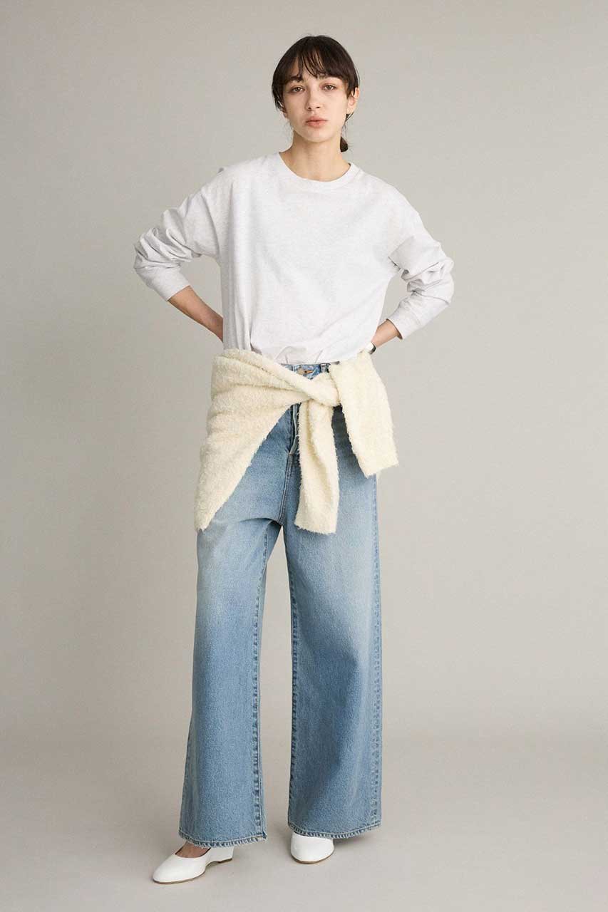 【ブリル/BRILL】のクルーネックロングTシャツ 人気、トレンドファッション・服の通販 founy(ファニー) ファッション Fashion レディースファッション Fashion for Women トップス・カットソー Cut & Sew Tops シャツ・ブラウス・オフィスカジュアル Elegant Blouses & Button-Ups ロングTシャツ・Tシャツ Longline T-Shirts & Tees カットソー・ベーシックTシャツ Cut-and-Sewn Tops / Stretch Tees & Basics 2026年 2026 スリーブ Sleeve, Long Sleeve / Short Sleeve ロング Long, Long-Length 夏 Summer 春 Spring S/S・春夏 SS, Spring/Summer, Warm Season other-5|ID: prp329100004800091 ipo3291000000034825656