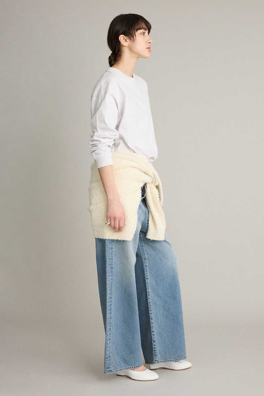 【ブリル/BRILL】のクルーネックロングTシャツ 人気、トレンドファッション・服の通販 founy(ファニー) ファッション Fashion レディースファッション Fashion for Women トップス・カットソー Cut & Sew Tops シャツ・ブラウス・オフィスカジュアル Elegant Blouses & Button-Ups ロングTシャツ・Tシャツ Longline T-Shirts & Tees カットソー・ベーシックTシャツ Cut-and-Sewn Tops / Stretch Tees & Basics 2026年 2026 スリーブ Sleeve, Long Sleeve / Short Sleeve ロング Long, Long-Length 夏 Summer 春 Spring S/S・春夏 SS, Spring/Summer, Warm Season other-6|ID: prp329100004800091 ipo3291000000034825657