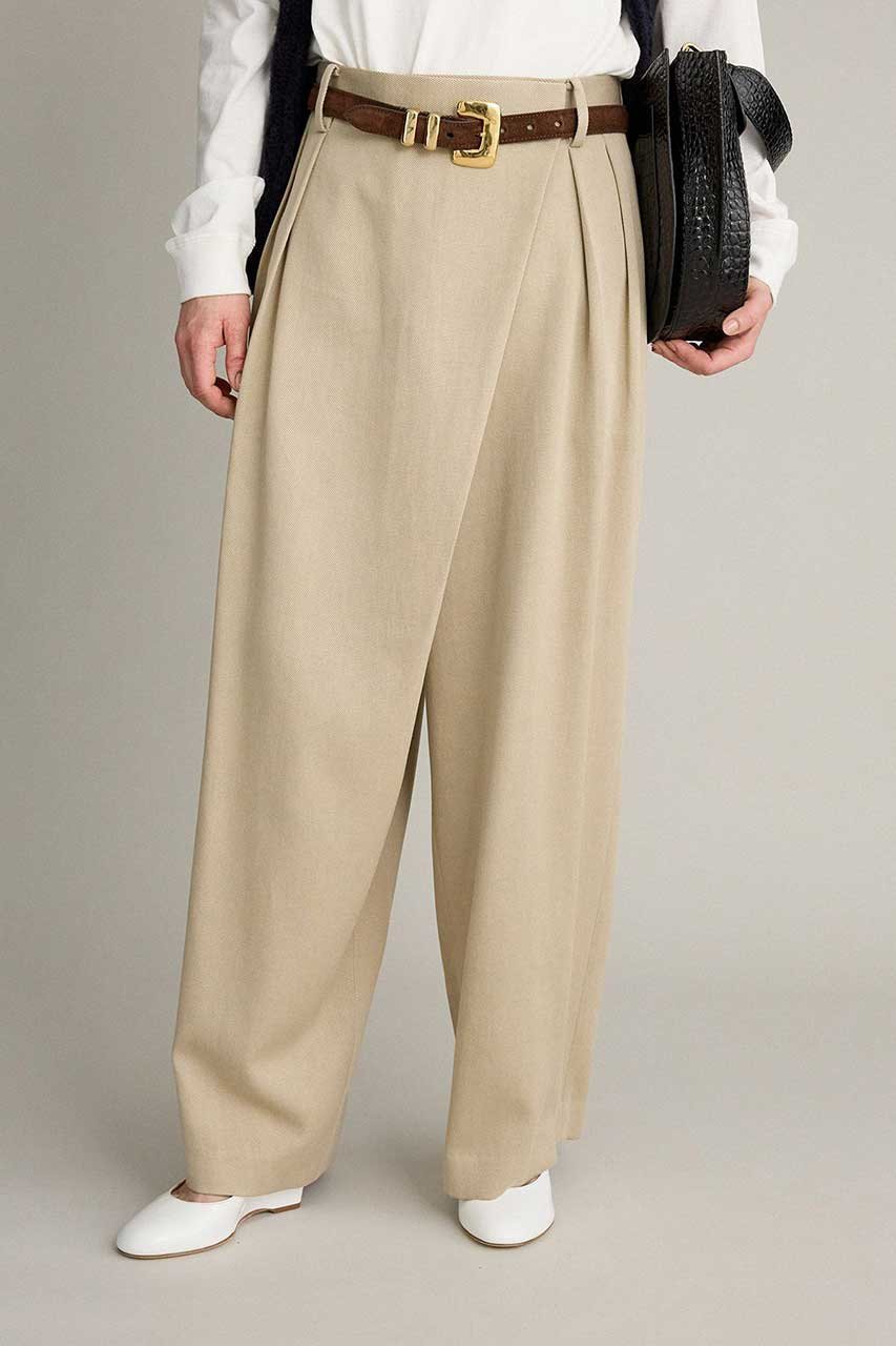 【ブリル/BRILL】のアシンメトリータックイージーパンツ 人気、トレンドファッション・服の通販 founy(ファニー) ファッション Fashion レディースファッション Fashion for Women パンツ Pants & Trousers 2026年 2026 ラップ Wrap, Wrap Design 夏 Summer 春 Spring S/S・春夏 SS, Spring/Summer, Warm Season other-2|ID: prp329100004800095 ipo3291000000034825682