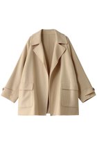 【ハー/HER.】の【YLEVE】別注 BEAVER COAT コート ベージュ|ID:prp329100004800100