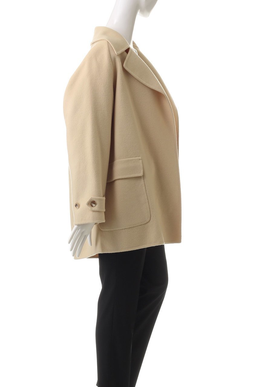 【ハー/HER.】の【YLEVE】別注 BEAVER COAT コート 人気、トレンドファッション・服の通販 founy(ファニー) 　ファッション　Fashion　レディースファッション　Fashion for Women　アウター　Coat / Outerwear Collection　コート・ロングコート・ピーコート　Long Coats, Peacoats & More　ショート　Short, Short Length　シンプル　Simple, Minimal　スペシャル　Special, Limited Edition　ダブル　Double, Double-Breasted　ビッグ　Big, Oversized　ベーシック　Basic, Essential　リアル　Real, Realistic　ワーク　Workwear, Utility Style　別注　Limited Edition, Custom Order　other-3|ID: prp329100004800100 ipo3291000000036022639