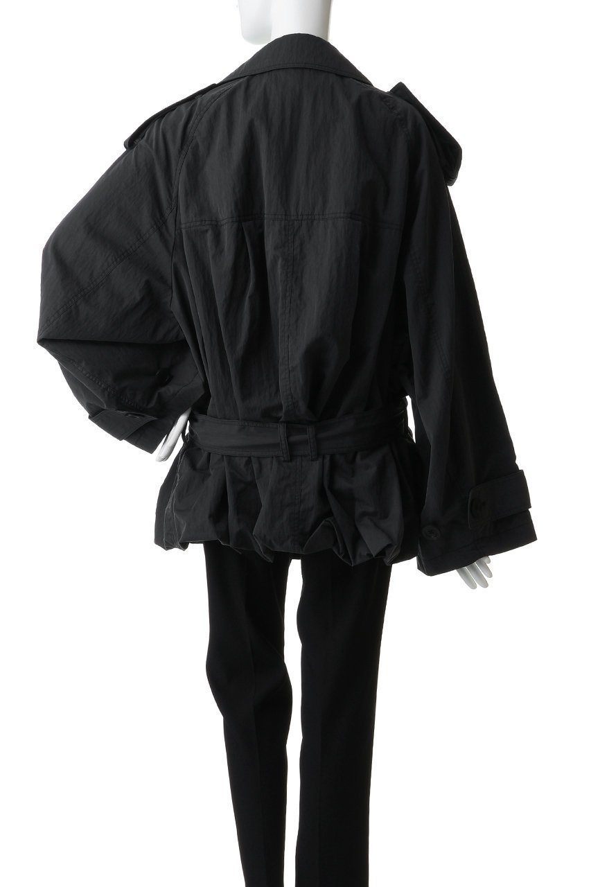 【プランク プロジェクト/PRANK PROJECT】のバルーンヘムトレンチ 人気、トレンドファッション・服の通販 founy(ファニー) 　ファッション　Fashion　レディースファッション　Fashion for Women　アウター　Coat / Outerwear Collection　コート・ロングコート・ピーコート　Long Coats, Peacoats & More　エアリー　Airy Texture　クラシカル　Classical, Vintage-Inspired　ショート　Short, Short Length　トレンチ　Trench, Trench Coat　バルーン　Balloon, Balloon Silhouette　フォルム　Silhouette, Form　リラックス　Relax, Relaxed Fit　ロング　Long, Long-Length　ワッシャー　Washer, Crinkled Finish　軽量　Lightweight, Ultra Light　other-7|ID: prp329100004800108 ipo3291000000035990397