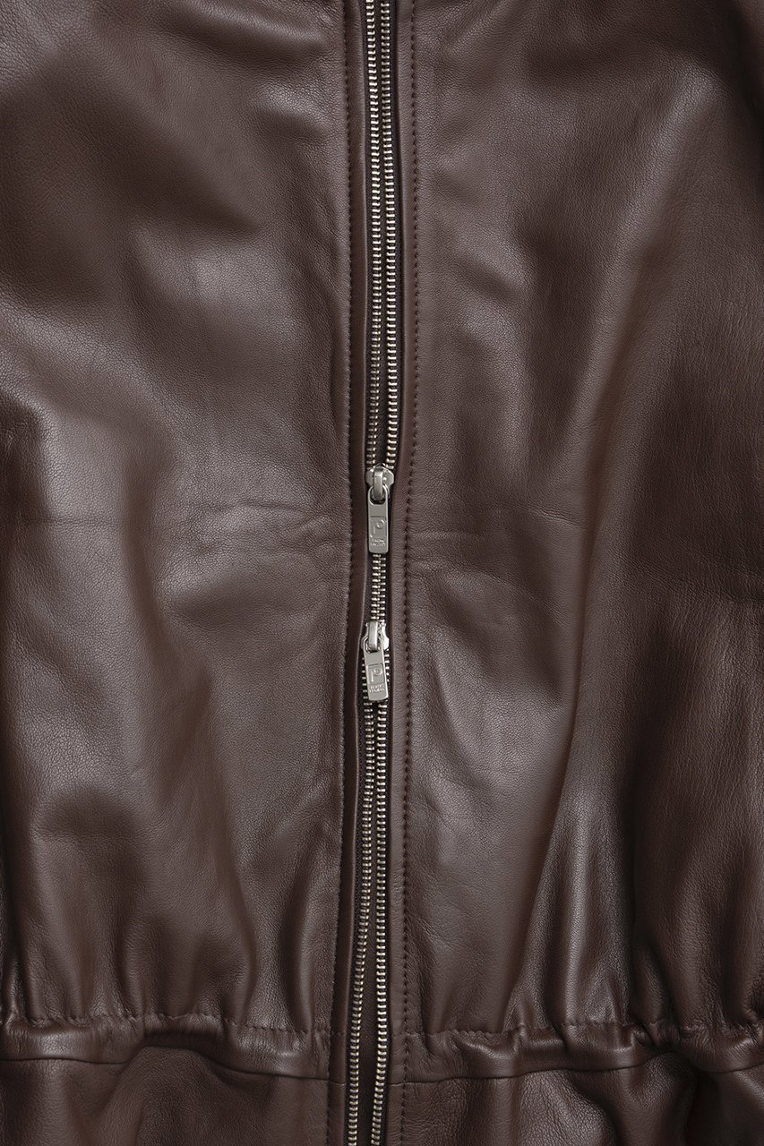 【プランク プロジェクト/PRANK PROJECT】のシープレザーペプラムブルゾン 人気、トレンドファッション・服の通販 founy(ファニー) 　ファッション　Fashion　レディースファッション　Fashion for Women　アウター　Coat / Outerwear Collection　レディースジャケット・軽アウター　Jackets　ブルゾンジャケット・スポーティアウター　Blouson Jackets　2026年　2026　ショルダー　Shoulder, Shoulder Strap　ジャケット　Jacket, Outerwear　ドローコード　Drawcord, Drawstring Cord　フォルム　Silhouette, Form　ブルゾン　Blouson, Bomber Jacket　夏　Summer　春　Spring　S/S・春夏　SS, Spring/Summer, Warm Season　other-3|ID: prp329100004800110 ipo3291000000034826088