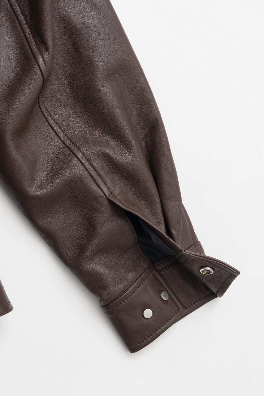 【プランク プロジェクト/PRANK PROJECT】のシープレザーペプラムブルゾン 人気、トレンドファッション・服の通販 founy(ファニー) 　ファッション　Fashion　レディースファッション　Fashion for Women　アウター　Coat / Outerwear Collection　レディースジャケット・軽アウター　Jackets　ブルゾンジャケット・スポーティアウター　Blouson Jackets　2026年　2026　ショルダー　Shoulder, Shoulder Strap　ジャケット　Jacket, Outerwear　ドローコード　Drawcord, Drawstring Cord　フォルム　Silhouette, Form　ブルゾン　Blouson, Bomber Jacket　夏　Summer　春　Spring　S/S・春夏　SS, Spring/Summer, Warm Season　other-6|ID: prp329100004800110 ipo3291000000034826091