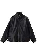 【プランク プロジェクト/PRANK PROJECT】のシープレザーペプラムブルゾン BLK(ブラック)|ID: prp329100004800110 ipo3291000000036692823