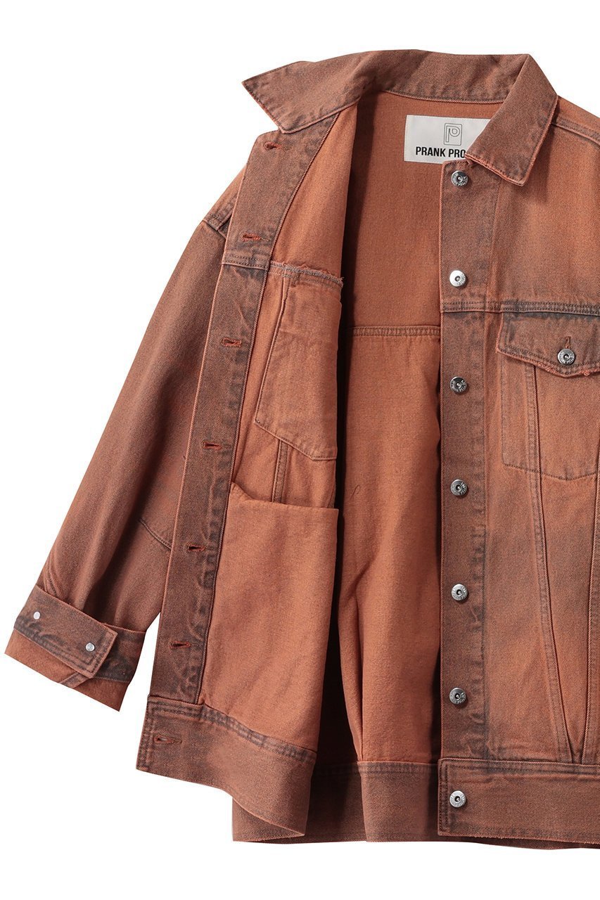 【プランク プロジェクト/PRANK PROJECT】のオーバージージャン 人気、トレンドファッション・服の通販 founy(ファニー) 　ファッション　Fashion　レディースファッション　Fashion for Women　アウター　Coat / Outerwear Collection　レディースジャケット・軽アウター　Jackets　ブルゾンジャケット・スポーティアウター　Blouson Jackets　2026年　2026　おすすめ　Recommended / Our Picks　シェイプ　Shape, Slim Fit　ジャケット　Jacket, Outerwear　スリーブ　Sleeve, Long Sleeve / Short Sleeve　デニム　Denim, Jeans Material　フォルム　Silhouette, Form　ブルゾン　Blouson, Bomber Jacket　ヴィンテージ　Vintage Style　夏　Summer　春　Spring　S/S・春夏　SS, Spring/Summer, Warm Season　other-7|ID: prp329100004800111 ipo3291000000035760123