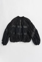 【プランク プロジェクト/PRANK PROJECT】のシアーボリュームブルゾン 人気、トレンドファッション・服の通販 founy(ファニー) ファッション Fashion レディースファッション Fashion for Women アウター Coat / Outerwear Collection レディースジャケット・軽アウター Jackets ブルゾンジャケット・スポーティアウター Blouson Jackets 2026年 2026 エレガント 上品 Elegant ギャザー Gathered, Ruffled シアー Sheer, See-Through ジャケット Jacket, Outerwear デニム Denim, Jeans Material ブルゾン Blouson, Bomber Jacket 切替 Switching, Contrast Panel 夏 Summer 春 Spring S/S・春夏 SS, Spring/Summer, Warm Season 羽織 Haori, Light Jacket |ID:prp329100004800113