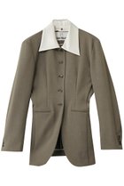 【プランク プロジェクト/PRANK PROJECT】のデタッチャブルカラージャケット KHK(カーキ)|ID: prp329100004800114 ipo3291000000035760127