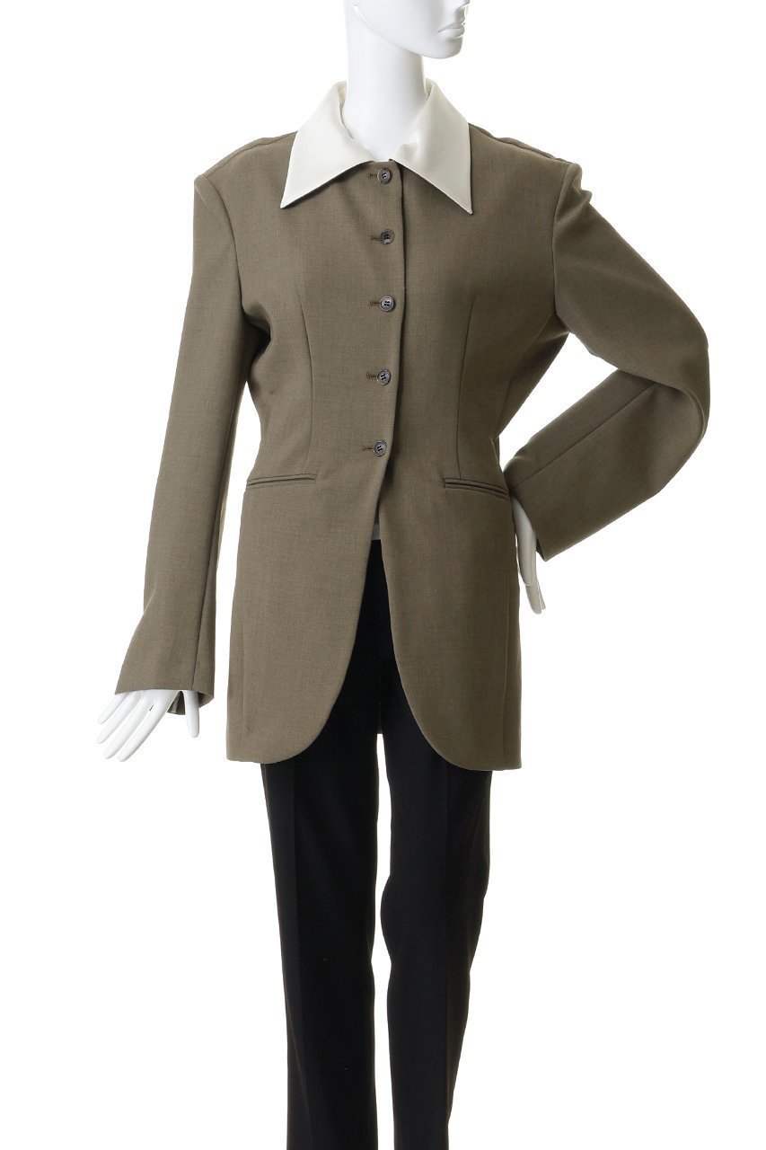 【プランク プロジェクト/PRANK PROJECT】のデタッチャブルカラージャケット 人気、トレンドファッション・服の通販 founy(ファニー) ファッション Fashion レディースファッション Fashion for Women アウター Coat / Outerwear Collection レディースジャケット・軽アウター Jackets 2026年 2026 おすすめ Recommended / Our Picks クラシカル Classical, Vintage-Inspired コンパクト Compact, Small Size サテン Satin, Glossy Fabric ジャケット Jacket, Outerwear スリム Slim, Slim Fit ダブル Double, Double-Breasted デニム Denim, Jeans Material ワイド Wide, Wide Fit 夏 Summer 春 Spring S/S・春夏 SS, Spring/Summer, Warm Season other-2|ID: prp329100004800114 ipo3291000000035760129