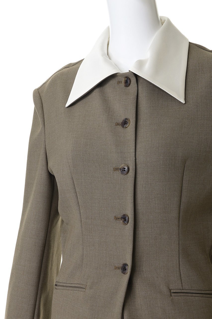 【プランク プロジェクト/PRANK PROJECT】のデタッチャブルカラージャケット 人気、トレンドファッション・服の通販 founy(ファニー) ファッション Fashion レディースファッション Fashion for Women アウター Coat / Outerwear Collection レディースジャケット・軽アウター Jackets 2026年 2026 おすすめ Recommended / Our Picks クラシカル Classical, Vintage-Inspired コンパクト Compact, Small Size サテン Satin, Glossy Fabric ジャケット Jacket, Outerwear スリム Slim, Slim Fit ダブル Double, Double-Breasted デニム Denim, Jeans Material ワイド Wide, Wide Fit 夏 Summer 春 Spring S/S・春夏 SS, Spring/Summer, Warm Season other-5|ID: prp329100004800114 ipo3291000000035760134