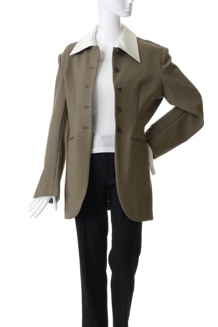 【プランク プロジェクト/PRANK PROJECT】のデタッチャブルカラージャケット 人気、トレンドファッション・服の通販 founy(ファニー) ファッション Fashion レディースファッション Fashion for Women アウター Coat / Outerwear Collection レディースジャケット・軽アウター Jackets 2026年 2026 おすすめ Recommended / Our Picks クラシカル Classical, Vintage-Inspired コンパクト Compact, Small Size サテン Satin, Glossy Fabric ジャケット Jacket, Outerwear スリム Slim, Slim Fit ダブル Double, Double-Breasted デニム Denim, Jeans Material ワイド Wide, Wide Fit 夏 Summer 春 Spring S/S・春夏 SS, Spring/Summer, Warm Season other-8|ID: prp329100004800114 ipo3291000000035760138