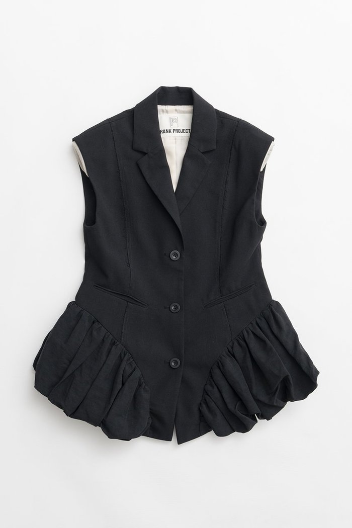 【プランク プロジェクト/PRANK PROJECT】のサイドバルーンジレ インテリア・キッズ・メンズ・レディースファッション・服の通販 founy(ファニー) https://founy.com/ ファッション Fashion レディースファッション Fashion for Women アウター Coat / Outerwear Collection レディースジャケット・軽アウター Jackets 2026年 2026 おすすめ Recommended / Our Picks ジャケット Jacket, Outerwear デニム Denim, Jeans Material バルーン Balloon, Balloon Silhouette ベスト Vest, Waistcoat マニッシュ Mannish, Boyish ミックス Mix, Mixed Style 夏 Summer 春 Spring S/S・春夏 SS, Spring/Summer, Warm Season |ID: prp329100004800116 ipo3291000000034826145