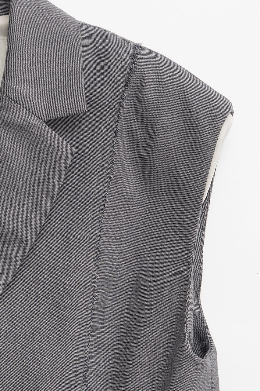 【プランク プロジェクト/PRANK PROJECT】のサイドバルーンジレ 人気、トレンドファッション・服の通販 founy(ファニー) ファッション Fashion レディースファッション Fashion for Women アウター Coat / Outerwear Collection レディースジャケット・軽アウター Jackets 2026年 2026 おすすめ Recommended / Our Picks ジャケット Jacket, Outerwear デニム Denim, Jeans Material バルーン Balloon, Balloon Silhouette ベスト Vest, Waistcoat マニッシュ Mannish, Boyish ミックス Mix, Mixed Style 夏 Summer 春 Spring S/S・春夏 SS, Spring/Summer, Warm Season other-4|ID: prp329100004800116 ipo3291000000034826150