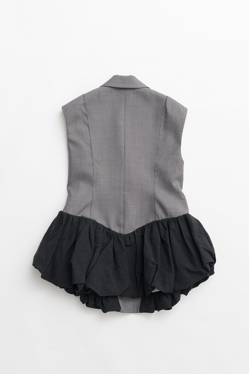 【プランク プロジェクト/PRANK PROJECT】のサイドバルーンジレ 人気、トレンドファッション・服の通販 founy(ファニー) ファッション Fashion レディースファッション Fashion for Women アウター Coat / Outerwear Collection レディースジャケット・軽アウター Jackets 2026年 2026 おすすめ Recommended / Our Picks ジャケット Jacket, Outerwear デニム Denim, Jeans Material バルーン Balloon, Balloon Silhouette ベスト Vest, Waistcoat マニッシュ Mannish, Boyish ミックス Mix, Mixed Style 夏 Summer 春 Spring S/S・春夏 SS, Spring/Summer, Warm Season other-6|ID: prp329100004800116 ipo3291000000034826152