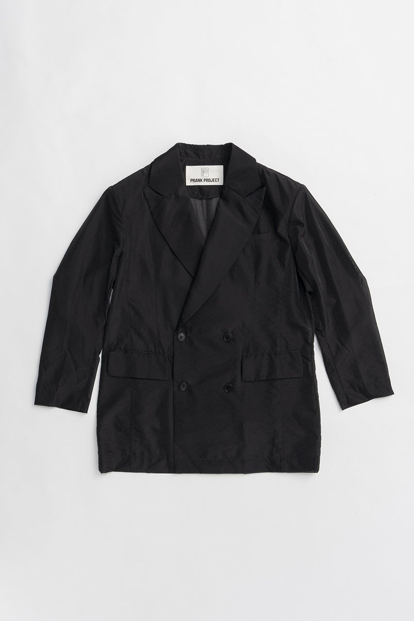 【プランク プロジェクト/PRANK PROJECT】のシアーオーバージャケット インテリア・キッズ・メンズ・レディースファッション・服の通販 founy(ファニー) ファッション Fashion レディースファッション Fashion for Women アウター Coat / Outerwear Collection レディースジャケット・軽アウター Jackets 2026年 2026 おすすめ Recommended / Our Picks インナー Innerwear オーガンジー Organza Fabric シアー Sheer, See-Through ジャケット Jacket, Outerwear エレガント 上品 Elegant 夏 Summer 春 Spring S/S・春夏 SS, Spring/Summer, Warm Season 羽織 Haori, Light Jacket BLK(ブラック)|ID: prp329100004800117 ipo3291000000034826156