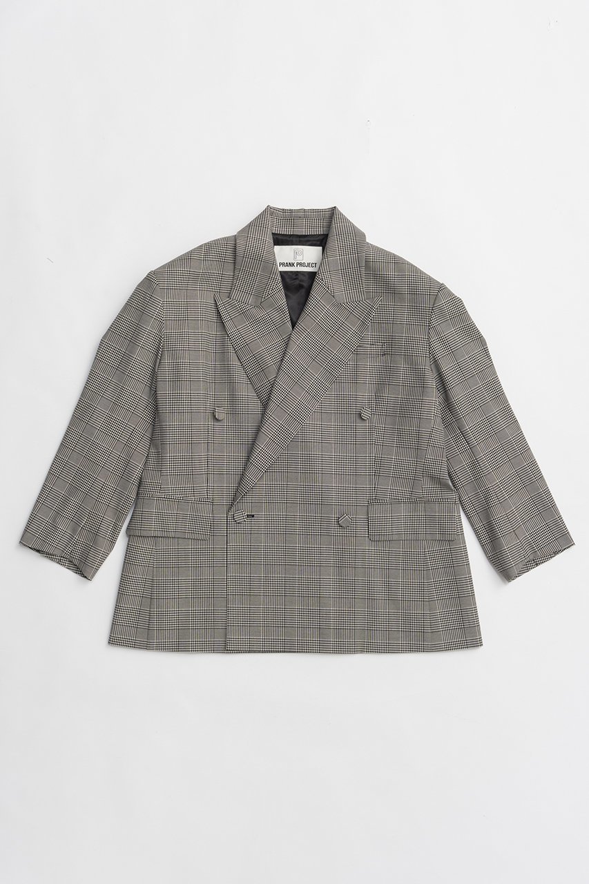 【プランク プロジェクト/PRANK PROJECT】のオーバーフォルムジャケット インテリア・キッズ・メンズ・レディースファッション・服の通販 founy(ファニー) 　ファッション　Fashion　レディースファッション　Fashion for Women　アウター　Coat / Outerwear Collection　レディースジャケット・軽アウター　Jackets　2026年　2026　クラシカル　Classical, Vintage-Inspired　グレンチェック　Glen Check, Glen Plaid　ジャケット　Jacket, Outerwear　夏　Summer　春　Spring　S/S・春夏　SS, Spring/Summer, Warm Season　MLT(マルチカラー)|ID: prp329100004800118 ipo3291000000034826169