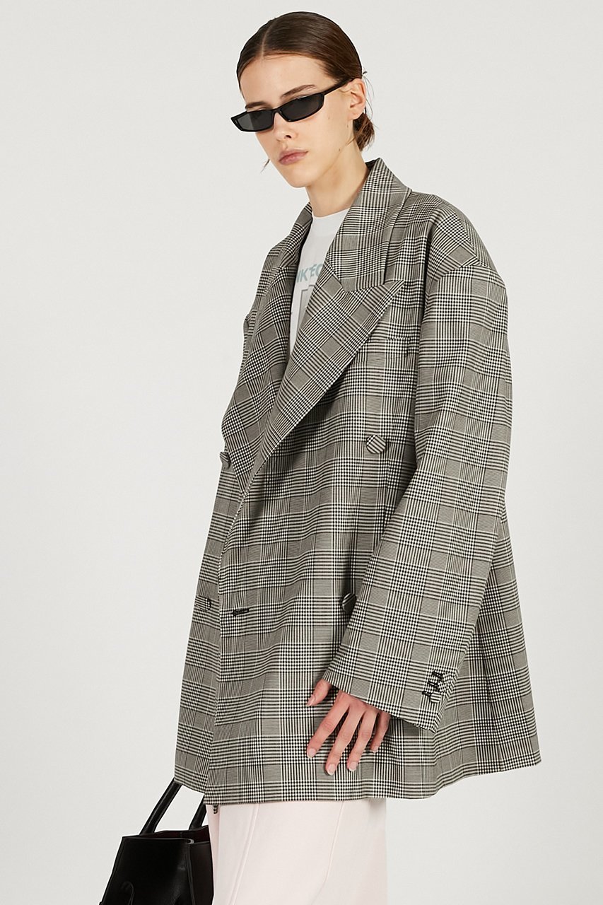 【プランク プロジェクト/PRANK PROJECT】のオーバーフォルムジャケット 人気、トレンドファッション・服の通販 founy(ファニー) 　ファッション　Fashion　レディースファッション　Fashion for Women　アウター　Coat / Outerwear Collection　レディースジャケット・軽アウター　Jackets　2026年　2026　クラシカル　Classical, Vintage-Inspired　グレンチェック　Glen Check, Glen Plaid　ジャケット　Jacket, Outerwear　夏　Summer　春　Spring　S/S・春夏　SS, Spring/Summer, Warm Season　other-3|ID: prp329100004800118 ipo3291000000034826171